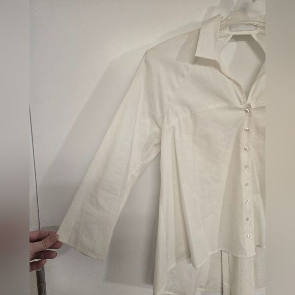 Anne Fontaine Open Back Blouse - Picture 13 of 14